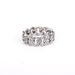 Full Diamond Fashion Light Luxury Cuban Chain Ins Style Hip Hop Trendy Punk Couple Ring_ipsvogv.com