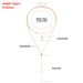 Fashion Metal Chain Disc Fringed Necklace, Hip Hop Multi-layered Star Necklace Woman_ipsvogv.com