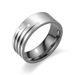 Fashion Titanium Steel Couple Korean Version Temperament Inlaid Diamond Ring New Handicraft_ipsvogv.com