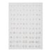 50 Pairs Of Mixed Colors And Sizes Of Rhinestone Boxed Earrings Stall Supply Plastic Needle Earrings Combination Set_ipsvogv.com