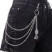 Fashion Ac, Trendy Personality, Spider Web Pendant, Multi-layer Metal Pants Chain, Versatile Jeans, Clothing_ipsvogv.com