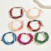 2024 New Geometric Fashion Women's Bracelet Set with Personalized Colorful Rice Bead Weaving Design and Handstring_ipsvogv.com
