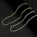 2mm Zircon Tennis Hip-Hop Mixed Weave Flower Shape Three-Prong Stacked Colorful Necklace_ipsvogv.com