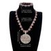 Unique Fashion Round Letter Hip-Hop Pendant New 15mm Heart Cuban Chain_ipsvogv.com