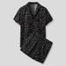 European and American cross-border men's casual loose Hawaiian beachwear three-color printed short-sleeved suit casual two-piece set_ipsvogv.com