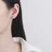 Silver Red Full Diamond Ball Earrings Niche Flash Diamond Threaded Bead Ear Bone Studs Simple Female Jewelry_ipsvogv.com