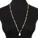 Collar Bohemian style colorful rice bead with personalized seashell necklace for women 12100_ipsvogv.com