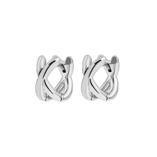 Women’s Jewelry Set Fashion Ear Buckles Fashion Circle Earrings Temperament Gold And Silver Three Dimensional Earrings Earrings_ipsvogv.com