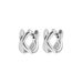 Women’s Jewelry Set Fashion Ear Buckles Fashion Circle Earrings Temperament Gold And Silver Three Dimensional Earrings Earrings_ipsvogv.com