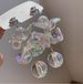 Women’s Jewelry Set Fashion Transparent Flower Water Ball Earrings Mermaid Super Fairy Long Tassel Earrings Light Luxury Niche Exaggerated Earrings_ipsvogv.com