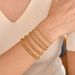 Women's Jewelry Stainless Steel Smooth Steel Beads Beaded Bracelet Gold Personality Fashion Spring Water Jewelry_ipsvogv.com