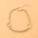 Jewelry Retro Alloy Circle Sexy Necklace Sweet Ins Style Geometric Necklace Female_ipsvogv.com
