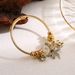 Pan Jiaduola DIY Beaded Love Butterfly Pendant Personalized Stainless Steel Adjustable Couple Bracelet_ipsvogv.com