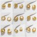 Minimalist geometric hollow out earrings for women's fashion, light luxury earrings, high-end, versatile, and niche_ipsvogv.com