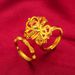 New Ring For Men And Women, Bamboo Knot By Step Rising Jewelry, Plated Ring, Sand Gold_ipsvogv.com