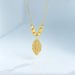 New Micro Inlaid Zirconium, Gold Branches, Jade Leaves, Collarbone Elegant And Light Luxury Box Chain, High-end Design_ipsvogv.com