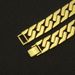Men's Jewelry Hand Accessories Hiphop 3D Smooth Wide Gold Trendy Bracelet_ipsvogv.com