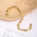 Personality Fashion Titanium Steel Hollow 7mm Dia Handmade Chain Design Simple Geometric Bracelet For Men And Women_ipsvogv.com
