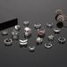 Snake Animal Opening Adjustable Ring, Skull Head Frog Mask, 16 Piece Set Of Ring Accessories_ipsvogv.com
