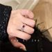 finger Index Lace Light Women's Luxury Ring, Niche Red Diamond, High-end Feeling, Wheat Ear Zircon Ring , Diamond, Feeling,_ipsvogv.com