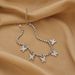 Butterfly Summer Water Diamond Ankle Claw Chain Tassel Footwear Fashion Beach Jewelry_ipsvogv.com