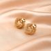 Trendy Fashion Hollow Circle Design Multi-layer Wrapped Hoop Earrings Elegant Internet Celebrity Ear Jewelry_ipsvogv.com