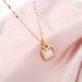 Titanium Steel Non Fading Light Luxury Temperament Small Bag Necklace For Women, Japan South Korea, Simple And Versatile_ipsvogv.com