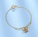 Cute And Charming Little Bee Necklace Female Fashion Round Hollow Tag Bee Clavicle Chain Element Crystal_ipsvogv.com