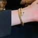 Designer's Inlaid Zircon Titanium Steel Full Diamond Zircon Snake Bracelet Fashion High Grade Light Luxury Creative Style Bracelet_ipsvogv.com