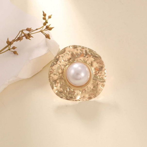 Women's Fashion Open Classic Elegant Pearl Bracelet Ring Earrings Jewelry_ipsvogv.com