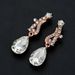 New Trendy Small Items Bride Necklace And Earrings Two-Piece Set Electroplated Jewelry_ipsvogv.com