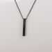 hot selling fashion creative smooth geometric rectangular stainless steel necklace simple niche pendant jewelry_ipsvogv.com