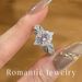 Sparkling Provence Letter From With Wind~Ultra Purple Zircon Light Luxury And High Quality Temperament Open Ring_ipsvogv.com