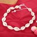 New Minimalist Natural Shell Cotton Thread Handmade Threading Necklace With Adjustable Summer Beach Collarbone Chain_ipsvogv.com