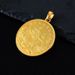 Turkish Fashion Coin Muslim Islamic Women Gold High Charm Pendant Necklace Traditional Ethnic Middle East Arab Jewelry_ipsvogv.com