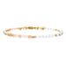 Bohemian Style High End Holiday Style 3mm Colorful Natural Stone Bracelet Female Fashion Simple Versatile Hand Jewelry Female_ipsvogv.com