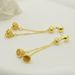 Fashionable Hollow Spherical Tassel Pendant Earrings, Women's Jewelry Set, Birthday Party Gift_ipsvogv.com