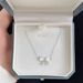 Pure Silver Cat Eye Stone Bow Necklace, Niche Design, Ins Temperament, Gentle And High-end Feeling, Collarbone Chain_ipsvogv.com
