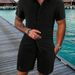 Men's Clothing Polo Casual Loose Short-sleeved Shorts Sports Suit_ipsvogv.com