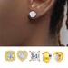 Unisex New Magnetic Full Diamond Hip Hop Earrings For Men And Women Geometric Silver Electroplated Earrings Earrings_ipsvogv.com