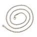 Hot Sale Fried Dough Twists Hip-hop Trend Men's Necklace Twisted Rope With Chain Clothing Accessories_ipsvogv.com