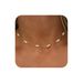 Hot Selling 14k Gold Brass Real Gold Electroplating Fashion Niche Small Grain Freshwater Pearl Clavicle Necklace_ipsvogv.com