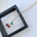 Sweet Temperament, Three-dimensional Red Zircon Cherry Pendant, Cute Fruit, Creative Design Necklace For Women_ipsvogv.com