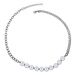Luminous Pearl Stitching Necklace For Men And Women, Creative Reflective Beads Clavicle Necklace Fluorescent Beads Necklace_ipsvogv.com