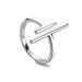 Hollow Out S Pure Silver Temperament Women's Food Trend Ins Open Ring Gold-plated Bracelet_ipsvogv.com