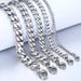 Men's Titanium Steel Six-Sided Polished Cuban Bracelet Simple Personality Jewelry Trendy Cool Accessories_ipsvogv.com