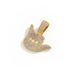 New Lucky Gesture 6 Full Diamond Alloy Pendant Hip Hop Cuban Chain Personalized Design Men's Necklace_ipsvogv.com