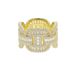 Design Ring New Gold Silver Punk Hip Hop Zircon Gothic Cuban Chain_ipsvogv.com