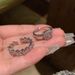 Pink Ring~Zircon Sparkling Inlaid High Super End Feeling Light Luxury Open Mouth Finger With Diamond Arrangement And_ipsvogv.com