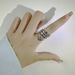 Green eyes snake ring multi-layer design sense cool fashion female zircon wrapped small snake index finger ring_ipsvogv.com